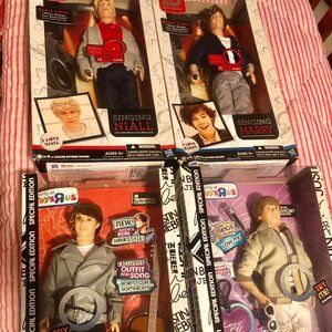 Justin Bieber and One Direction Barbies